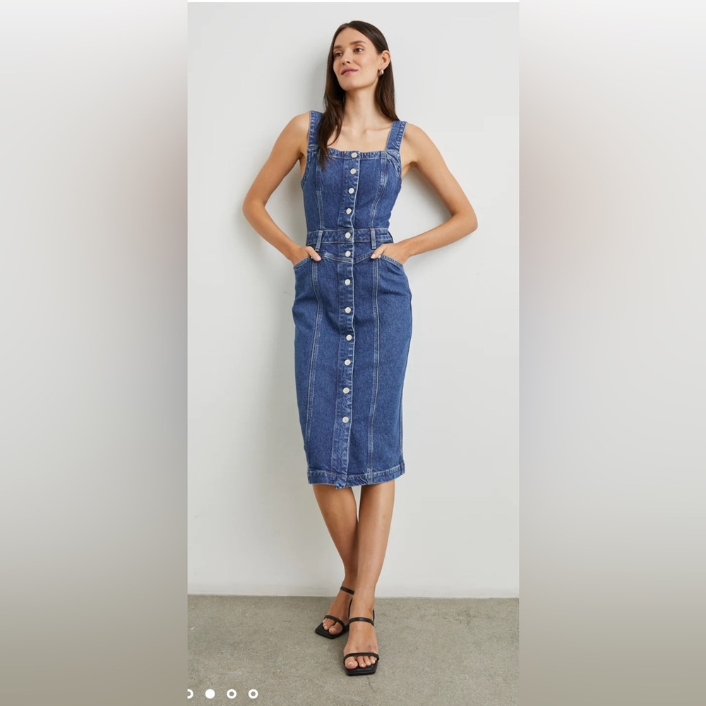 RAILS Malibu Denim Midi Dress *NWT*